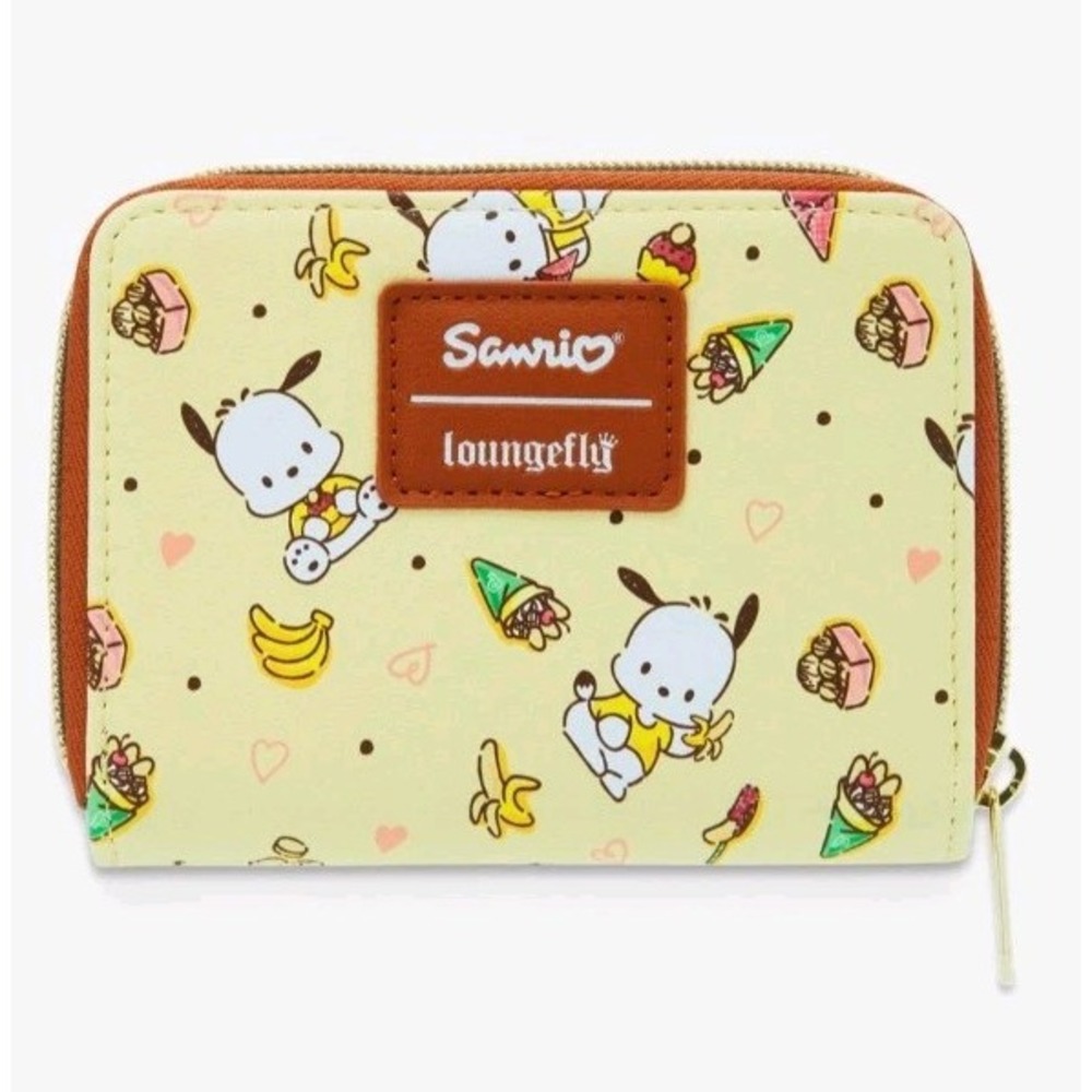 Loungefly Pochacco Ice Cream Treats Desserts Hearts Wallet Spring Pastels NWT! - Picture 3 of 4